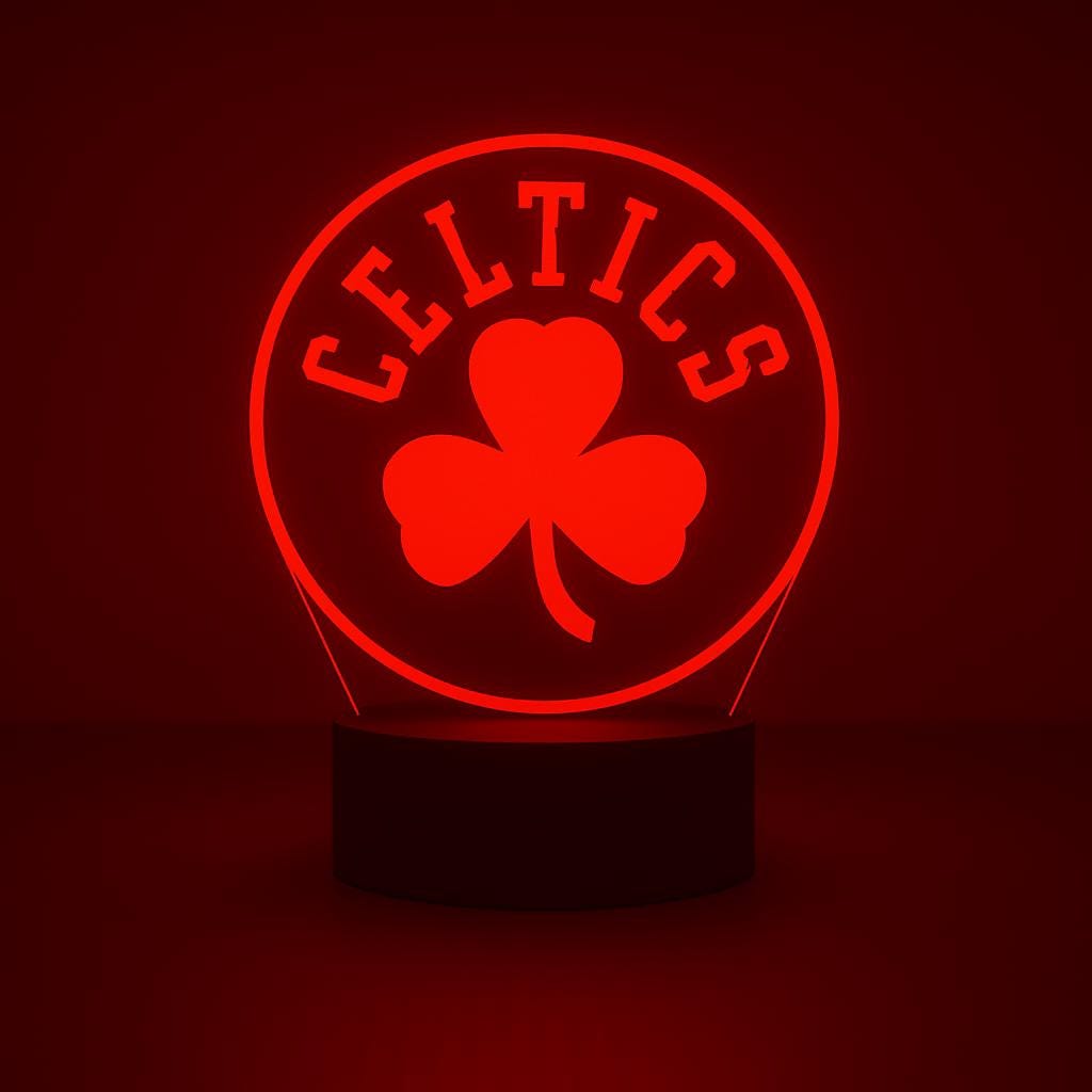 Boston Celtics LED Lamp