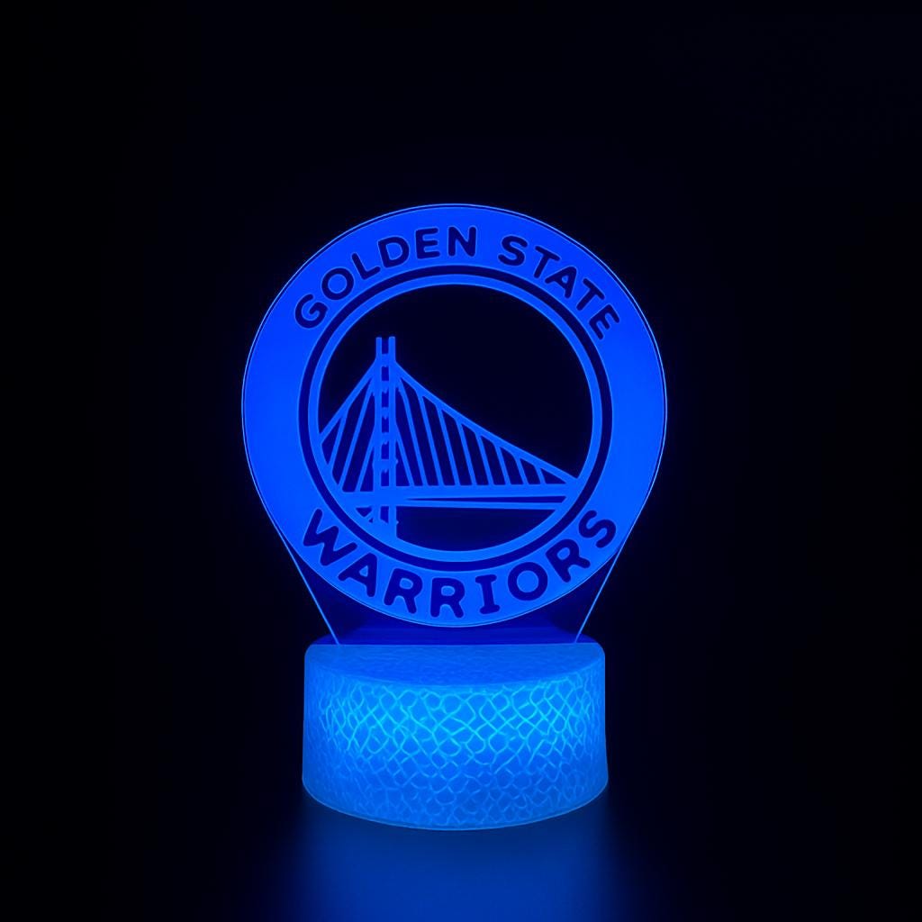 Golden State Warriors LED Lamp