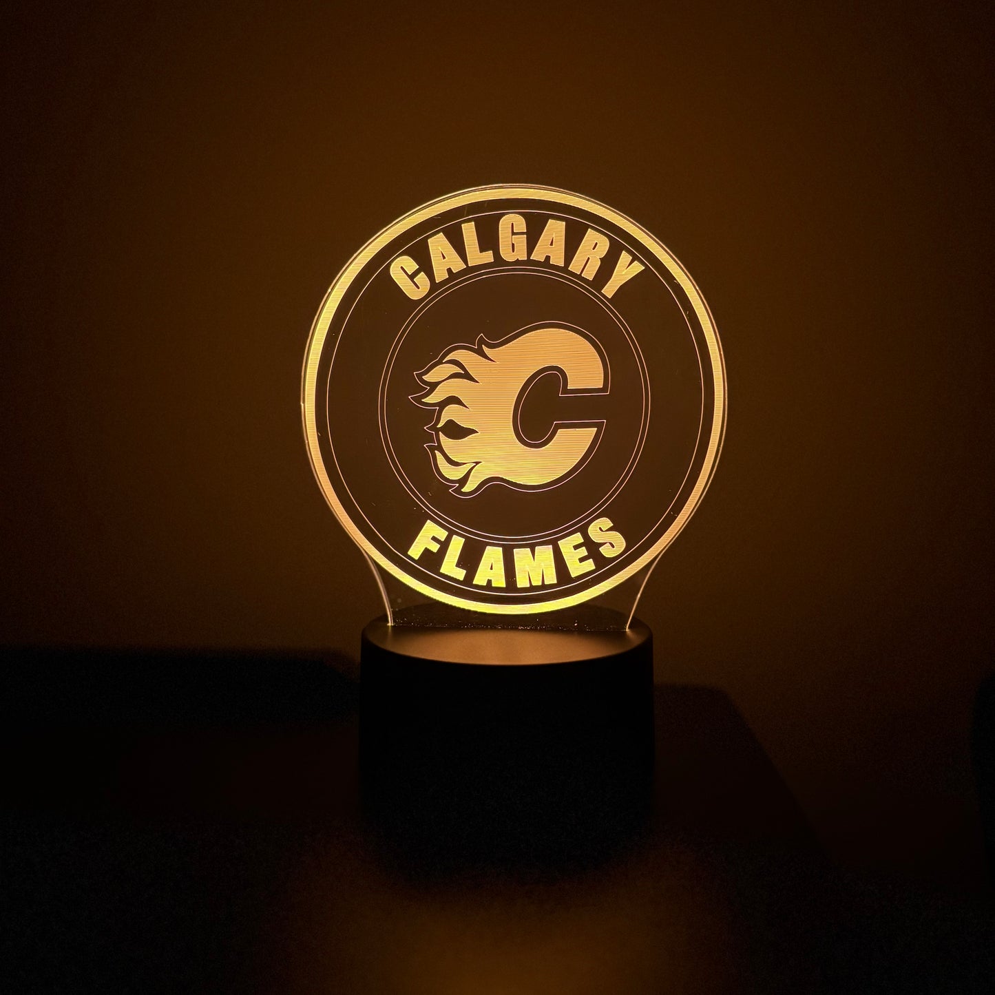 Calgary Flames LED Lamp
