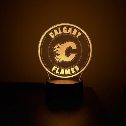 Calgary Flames LED Lamp