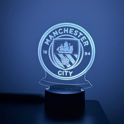 Manchester City FC LED Lamp