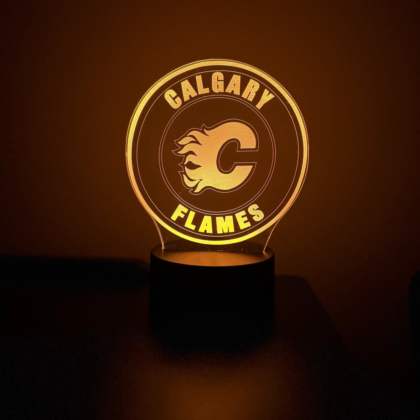 Calgary Flames LED Lamp