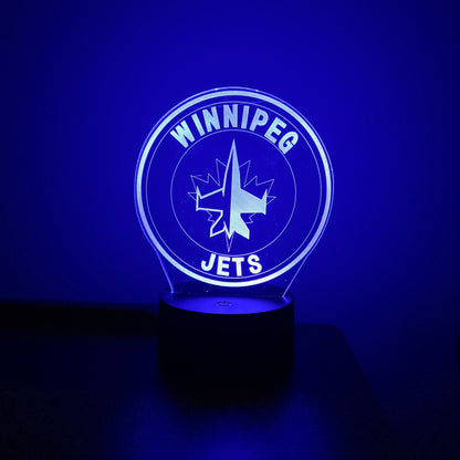 Winnipeg Jets LED Lamp
