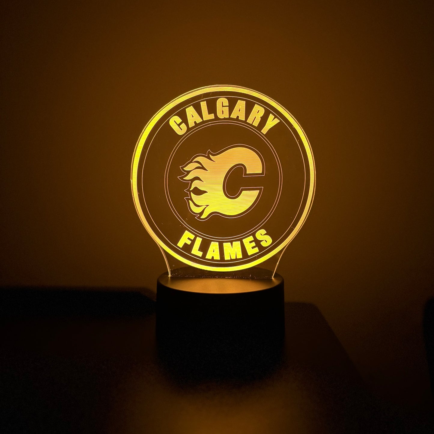 Calgary Flames LED Lamp