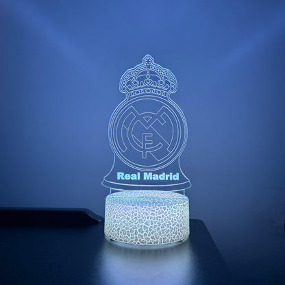 Real Madrid LED Lamp