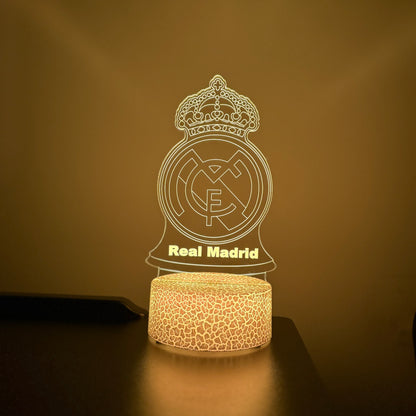Real Madrid LED Lamp