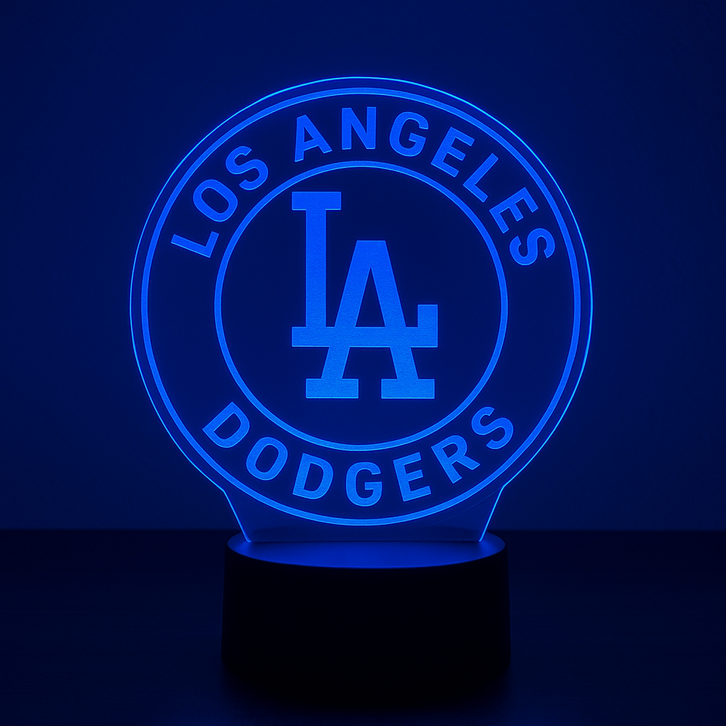 Los Angeles Dodgers LED Lamp