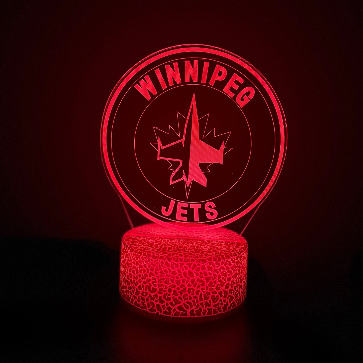 Winnipeg Jets LED Lamp
