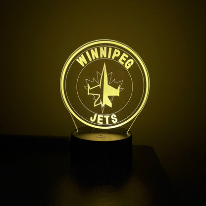Winnipeg Jets LED Lamp