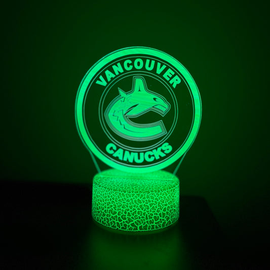 Vancouver Canucks LED Lamp