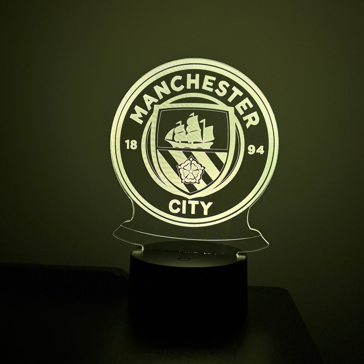Manchester City FC LED Lamp