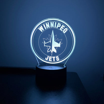 Winnipeg Jets LED Lamp