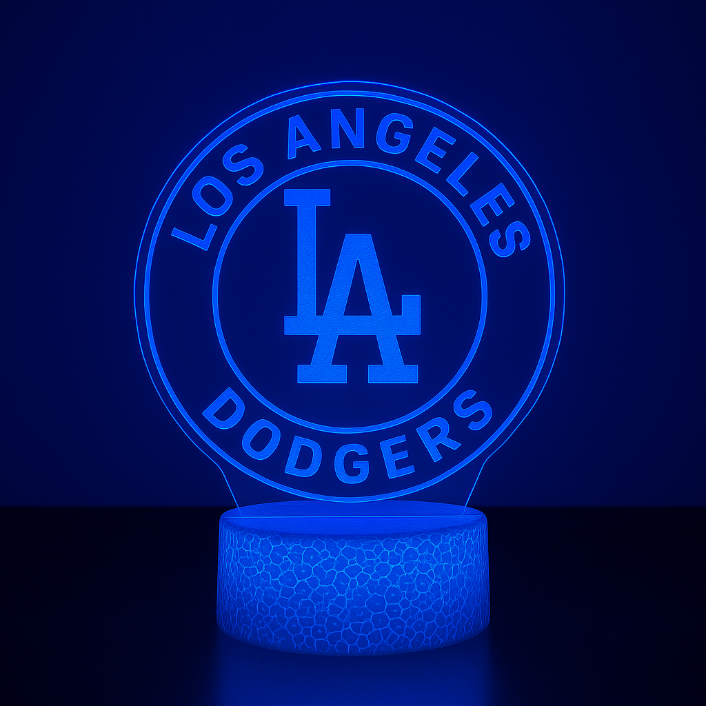 Los Angeles Dodgers LED Lamp