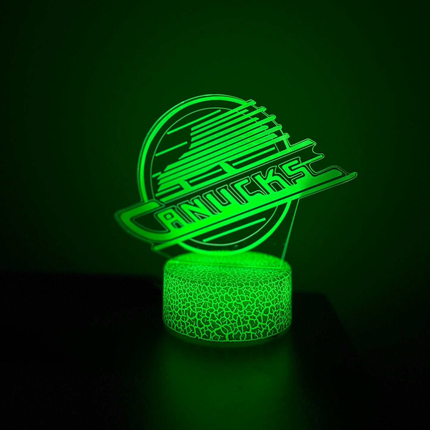 Vancouver Canucks Skate Logo LED Lamp