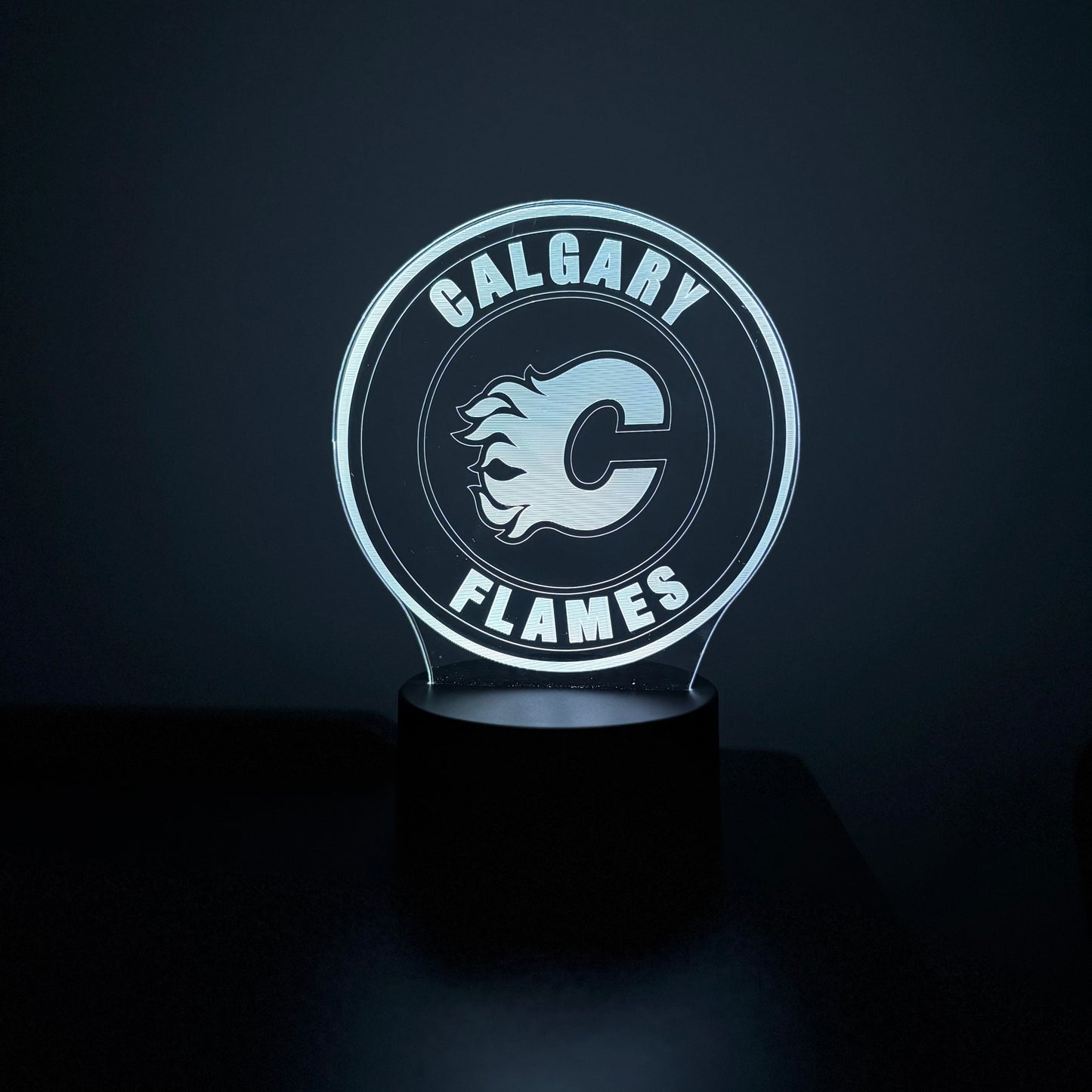 Calgary Flames LED Lamp