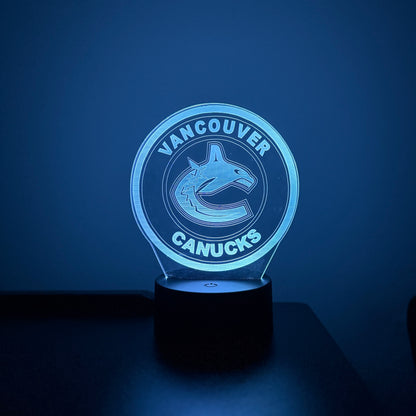 Vancouver Canucks LED Lamp