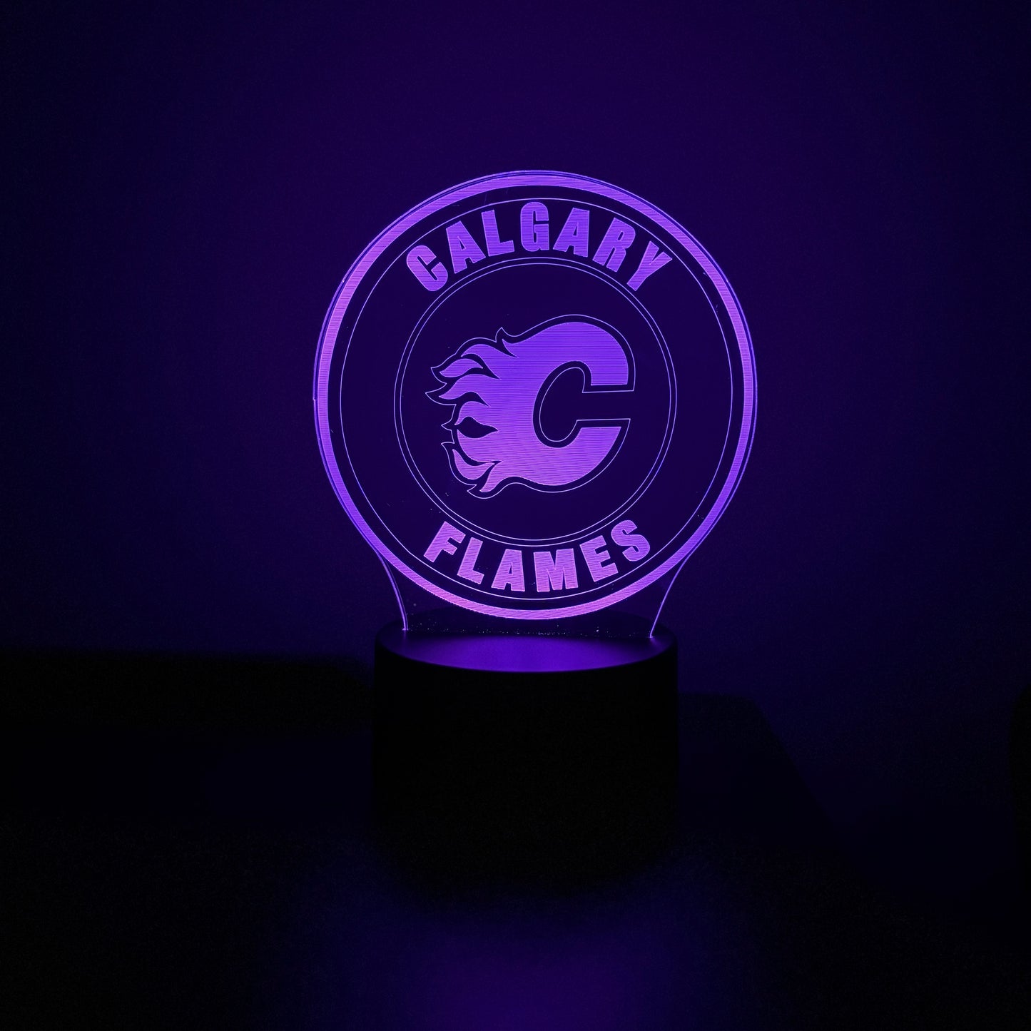 Calgary Flames LED Lamp
