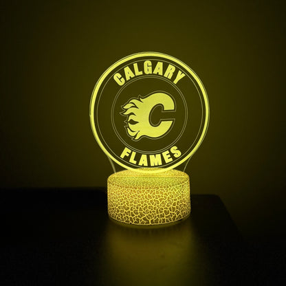 Calgary Flames LED Lamp