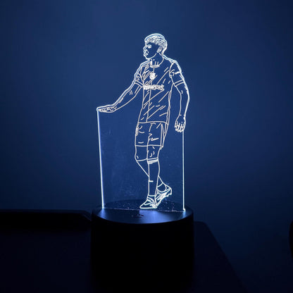 Lamine Yamal LED Lamp – Custom Football Glow Light | Barça #19 Night Light Gift for Fans LED Lamp