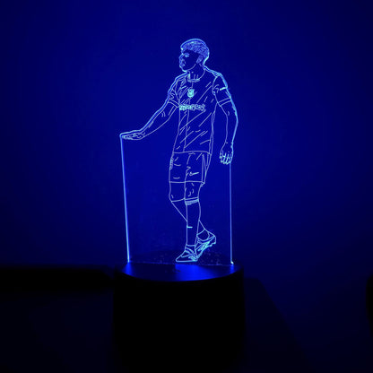 Lamine Yamal LED Lamp – Custom Football Glow Light | Barça #19 Night Light Gift for Fans LED Lamp
