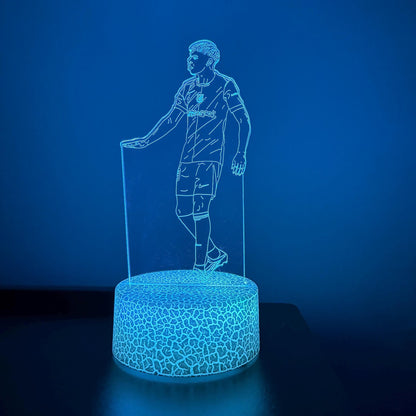 Lamine Yamal LED Lamp – Custom Football Glow Light | Barça #19 Night Light Gift for Fans LED Lamp