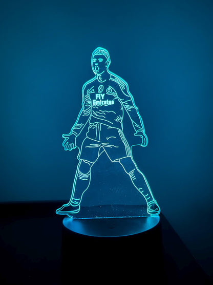 Cristiano Ronaldo LED Lamp – Custom Soccer Night Light with Name & Number – Personalized Football Gift for Fans and Kids LED Lamp