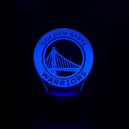 Golden State Warriors LED Lamp