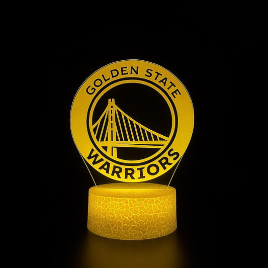 Golden State Warriors LED Lamp