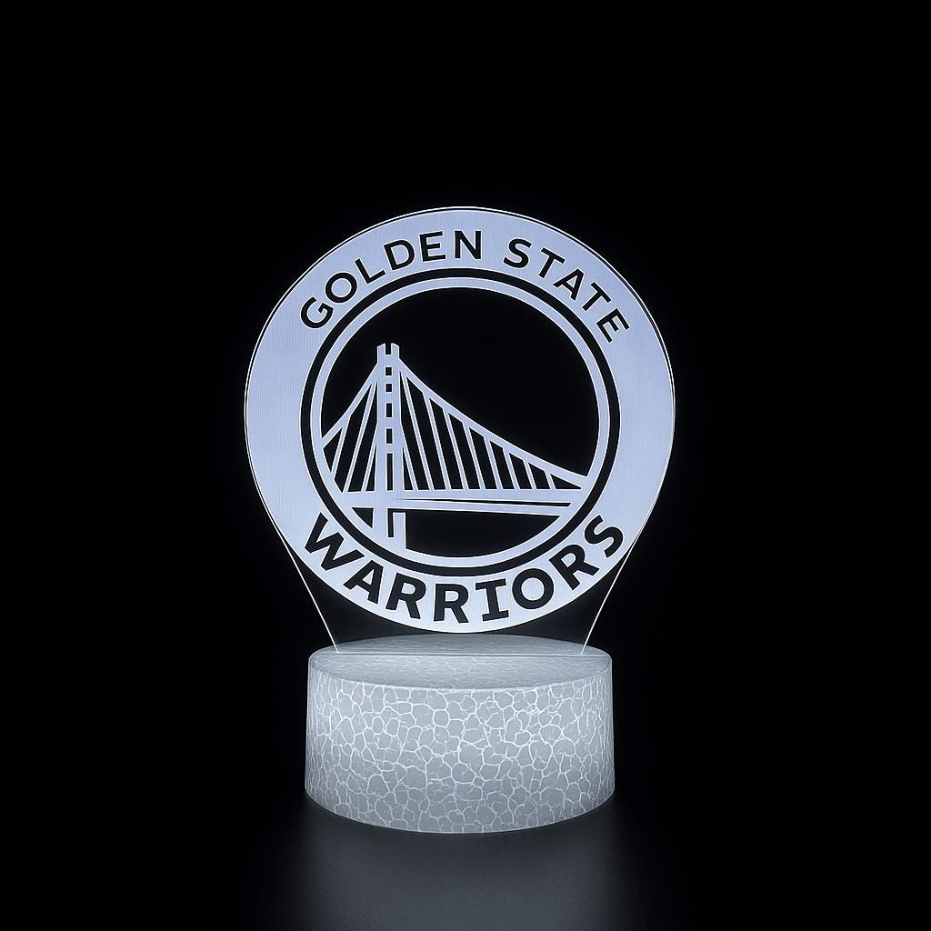 Golden State Warriors LED Lamp