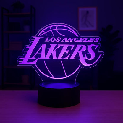 Los Angeles Lakers LED Lamp