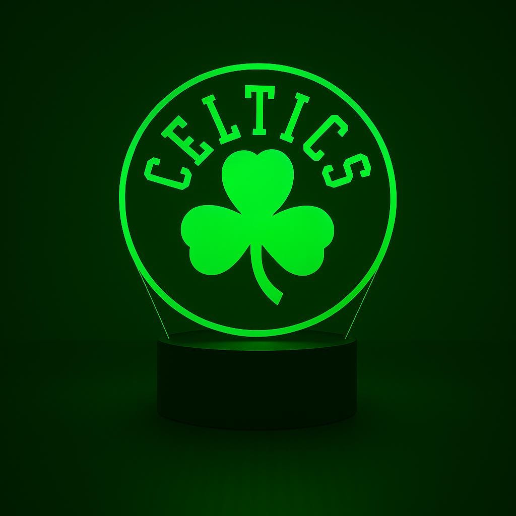 Boston Celtics LED Lamp