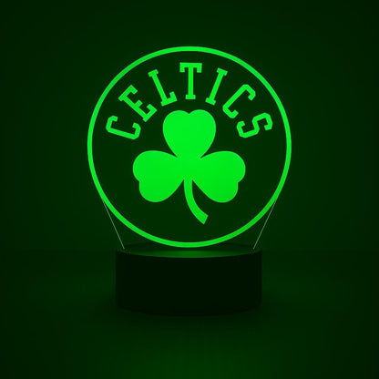 Boston Celtics LED Lamp