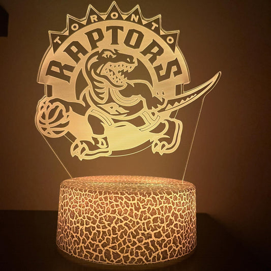 Toronto Raptors Retro LED Lamp