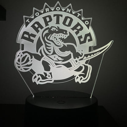 Toronto Raptors Retro LED Lamp