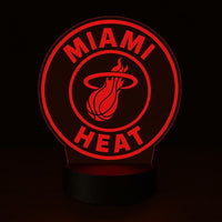 Miami Heat LED Lamp