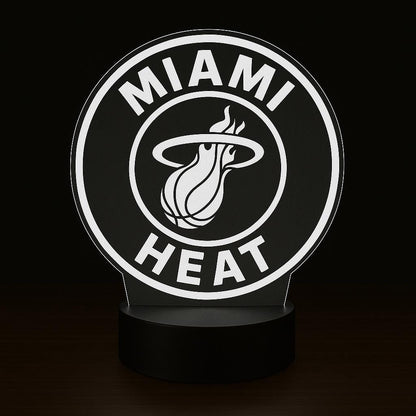 Miami Heat LED Lamp