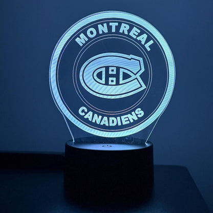 Montreal Canadiens LED Lamp