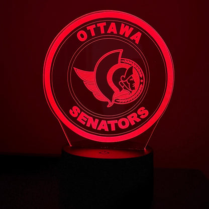 Ottawa Senators LED Lamp