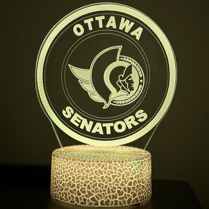 Ottawa Senators LED Lamp