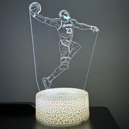 LeBron James LED Lamp
