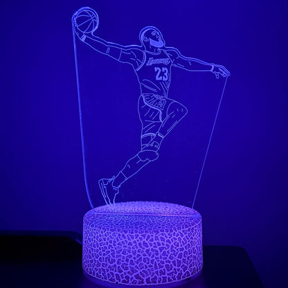 LeBron James LED Lamp