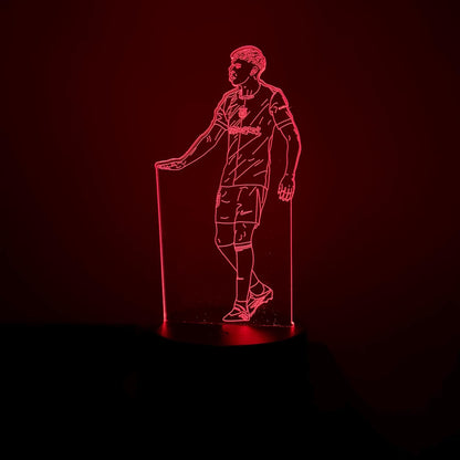 Lamine Yamal LED Lamp – Custom Football Glow Light | Barça #19 Night Light Gift for Fans LED Lamp