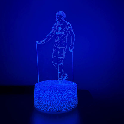Lamine Yamal LED Lamp – Custom Football Glow Light | Barça #19 Night Light Gift for Fans LED Lamp
