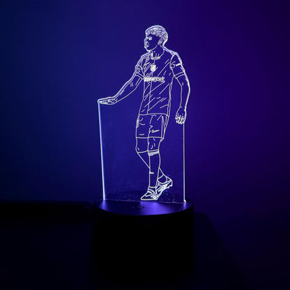 Lamine Yamal LED Lamp – Custom Football Glow Light | Barça #19 Night Light Gift for Fans LED Lamp