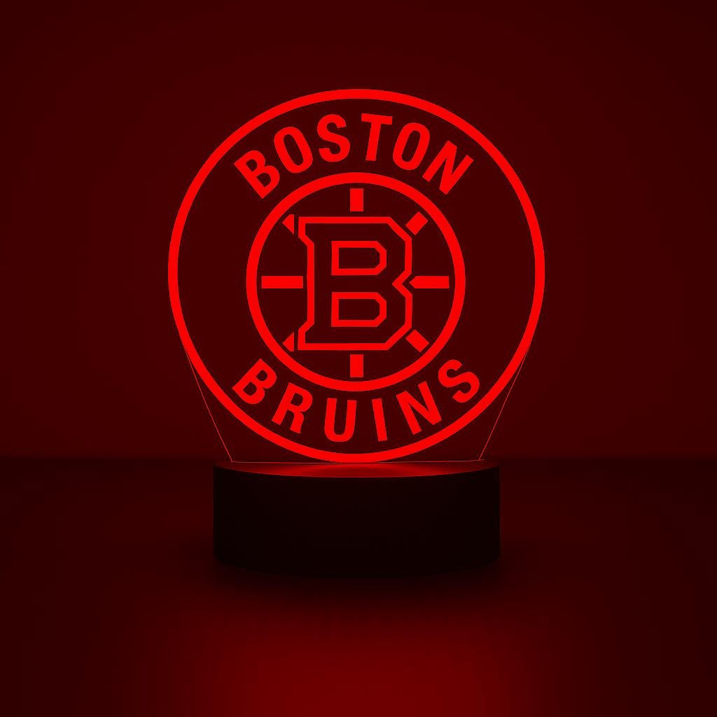 Boston Bruins LED Lamp
