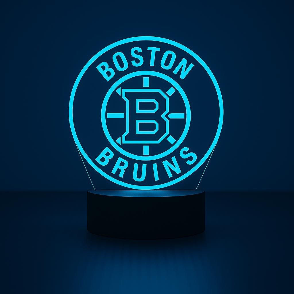 Boston Bruins LED Lamp