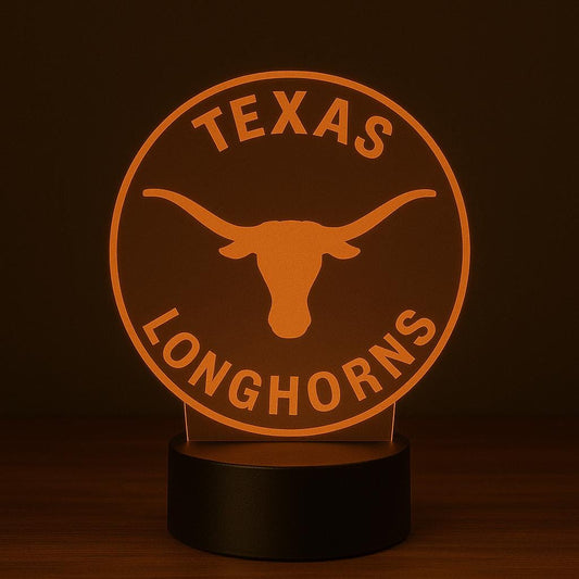 Texas Longhorns LED Lamp