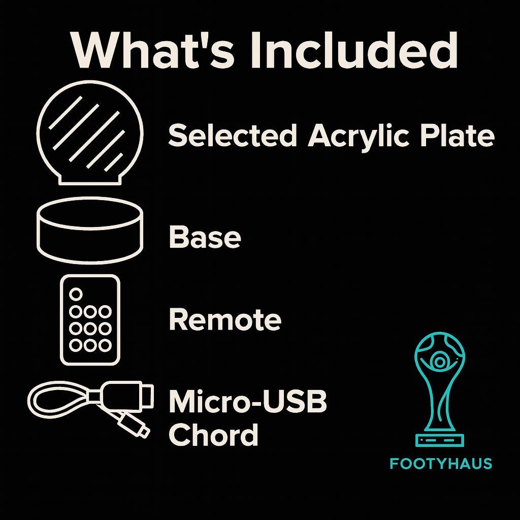 Celtic FC Lamp – Unique Gift for Football Fans | LED Night Light for Him | Celtic Fan Gift | Celtic Club Light LED Lamp