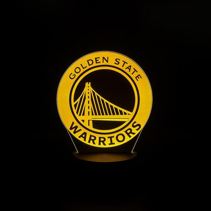 Golden State Warriors LED Lamp