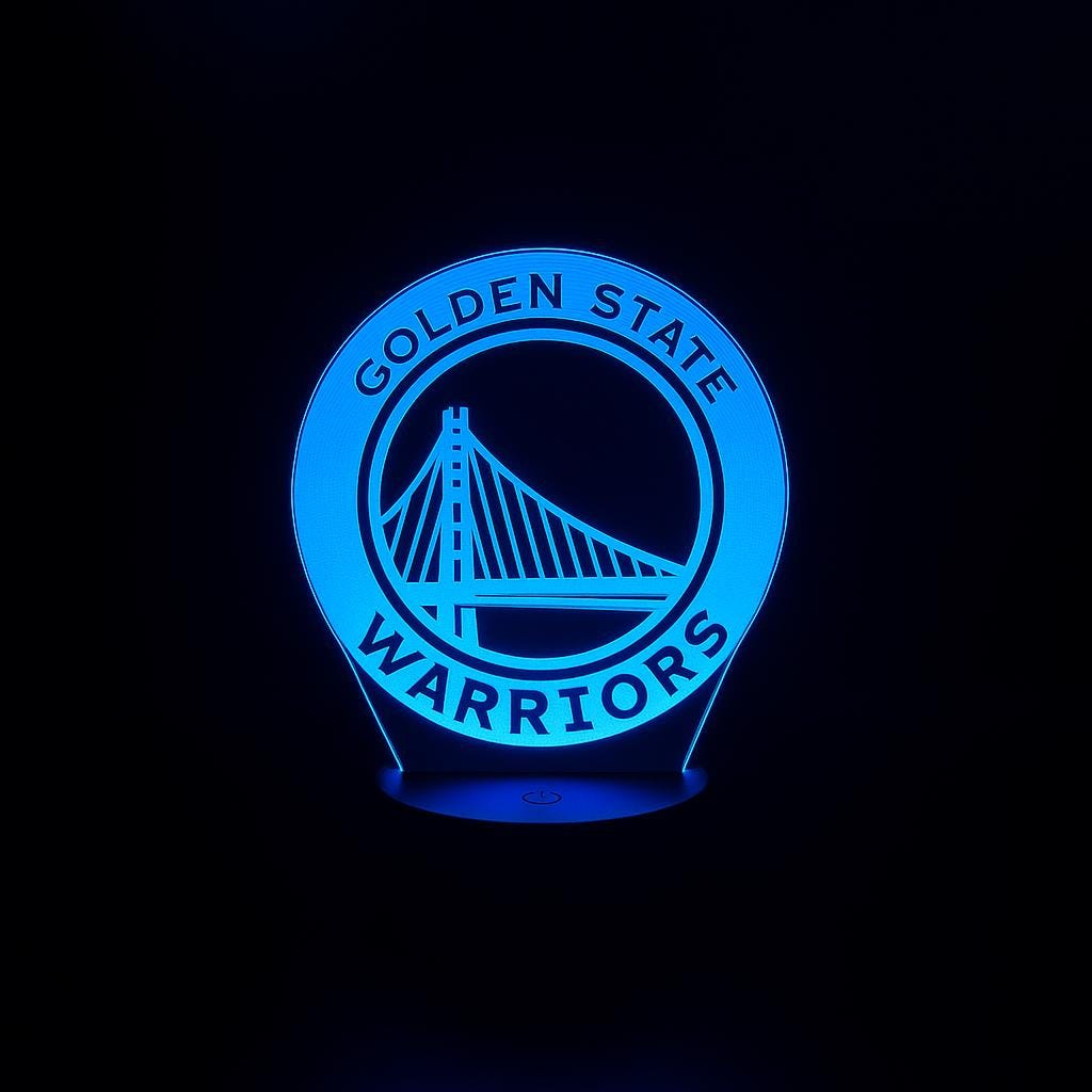 Golden State Warriors LED Lamp